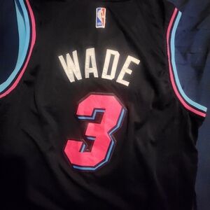 NBA Miami Heat Miami Vice Wade Jersey Nike🏀